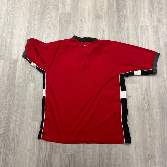 Vintage Nike Tiger Woods Polo Shirt Men's Extra Large XL Red Golfing Golf y2k - Picture 7 of 9